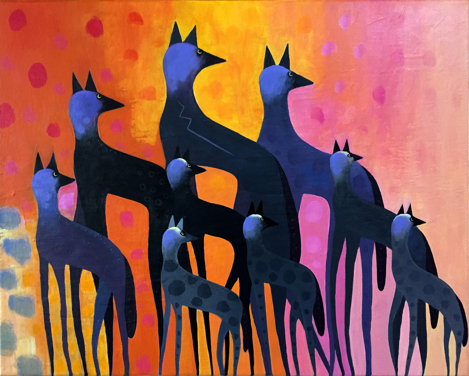 9 Coyotest
                  by Virginia Maria Romero