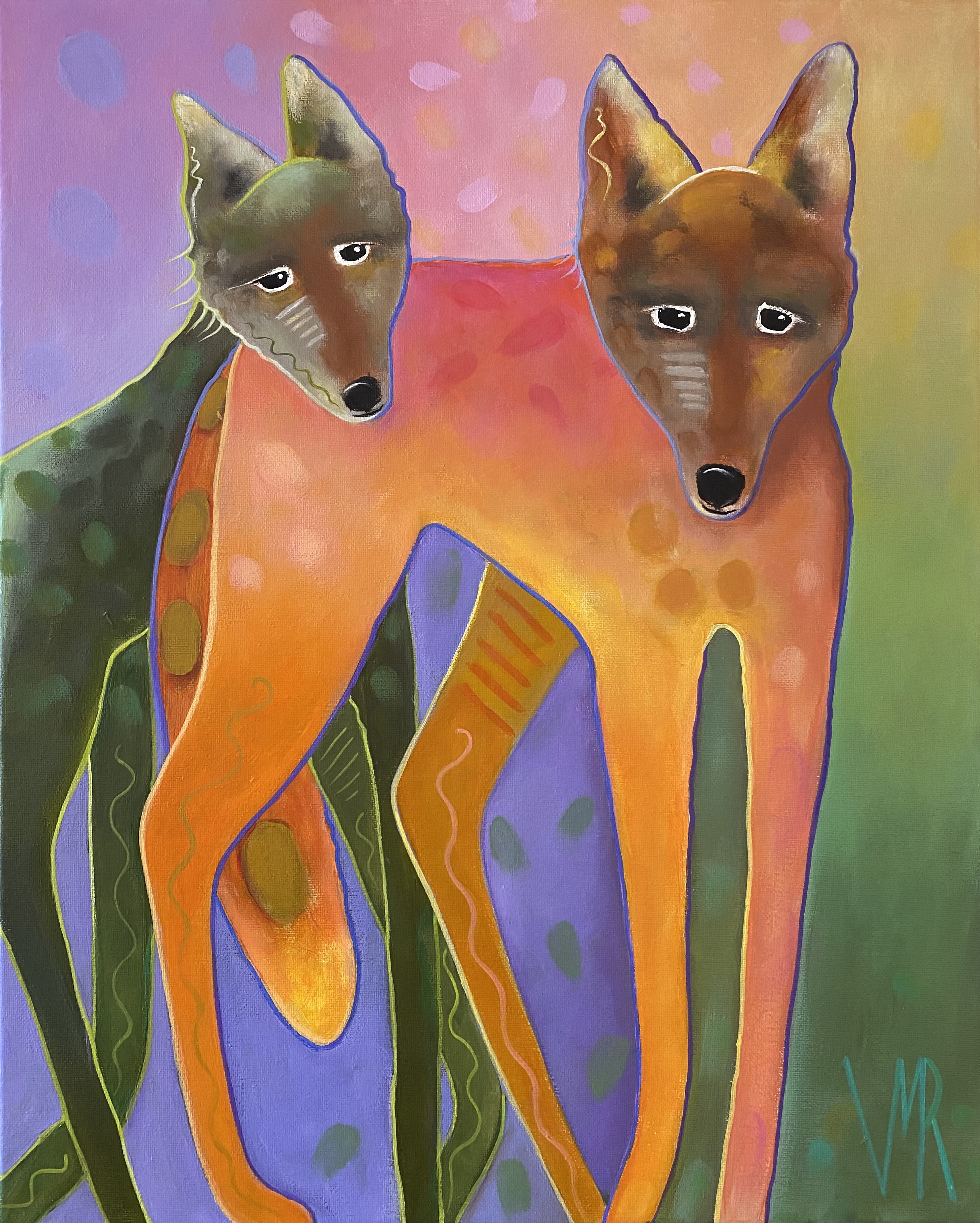 Coyote Friends by
                    VMR