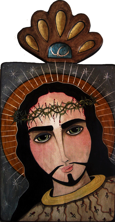 Christ Crucified by
                    Virginia Maria Romero