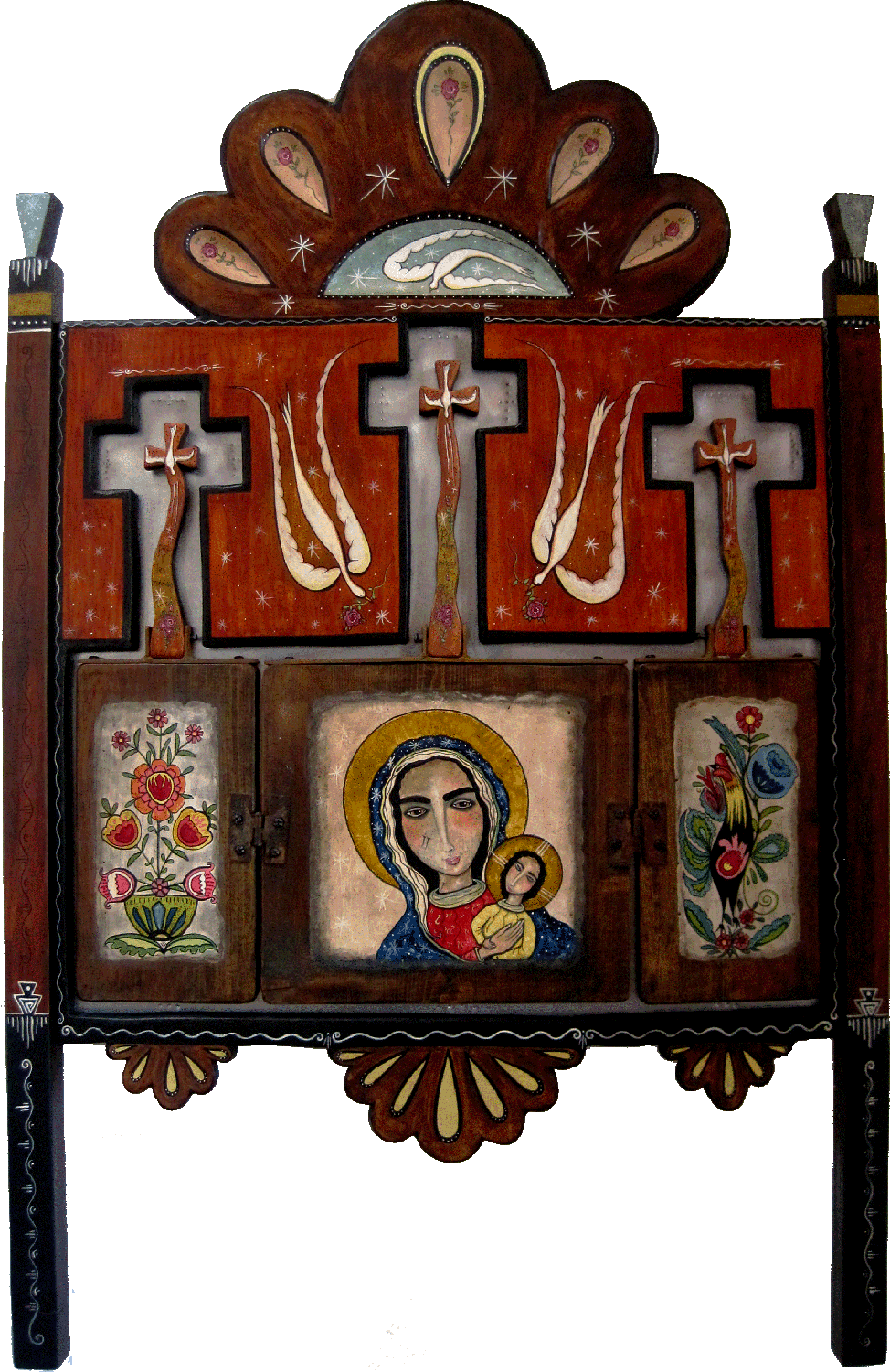 Espiritu Santo Cruz by Virginia Maria Romero