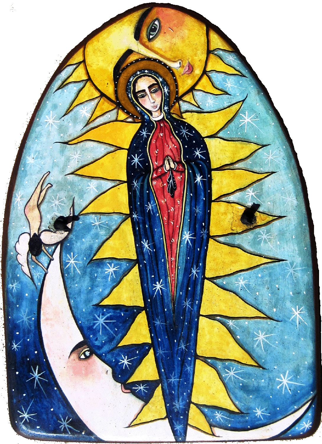 Our Lady
            of Guadalupe by Virginia Maria Romero