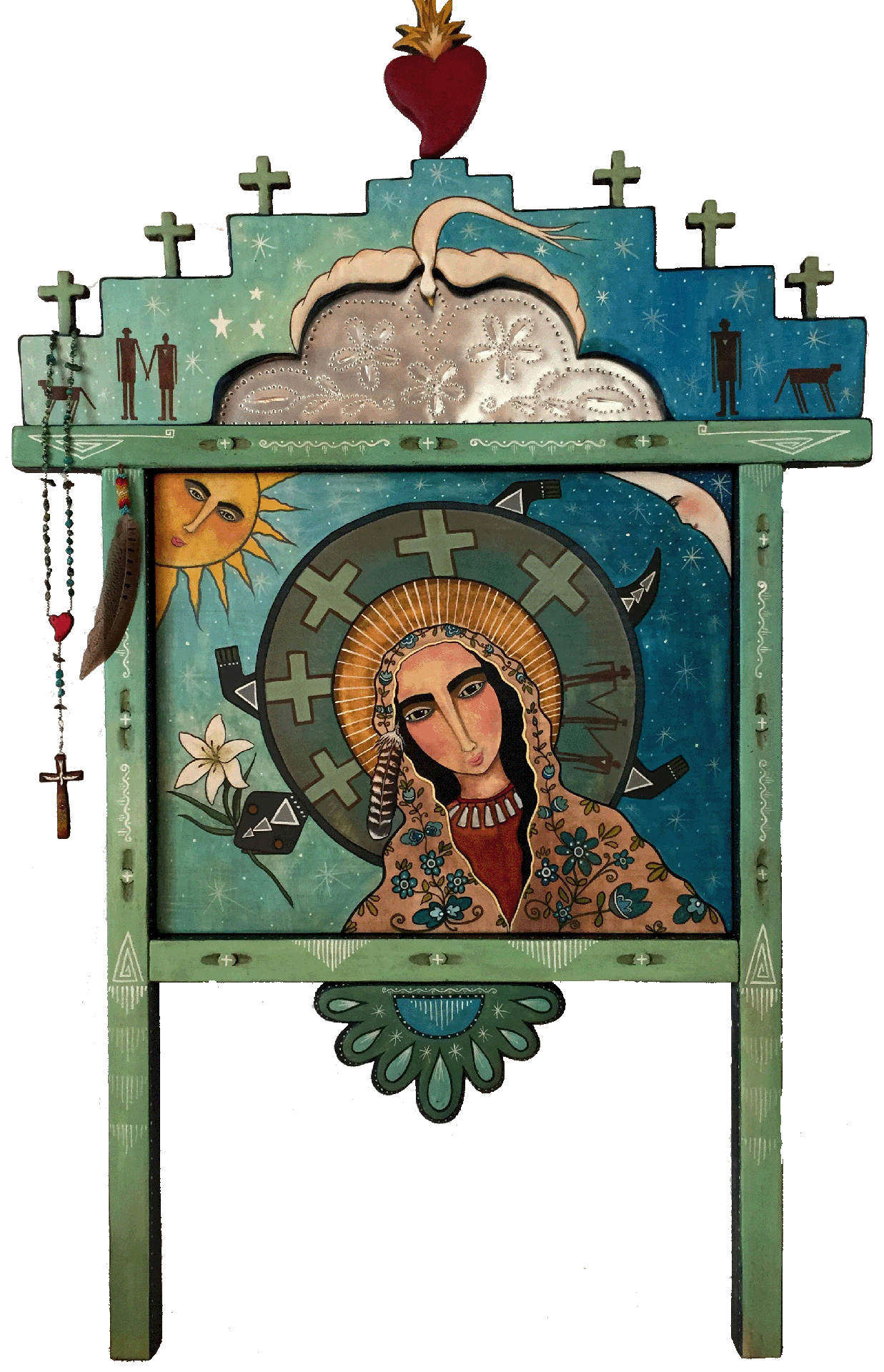 St. Kateria
                  Tekawitha by Virginia Maria Romero