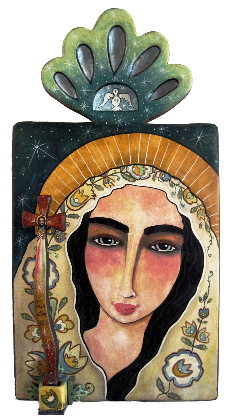 St. Faustina
                    Kowalska by Virginia Maria Romero