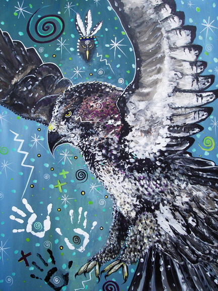 Hawk Spirit by Virginia Maria Romero